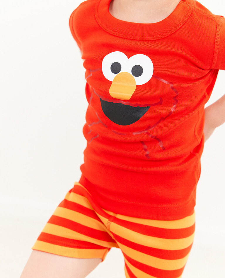 Sesame Street Short John Pajama Set in Elmo - main