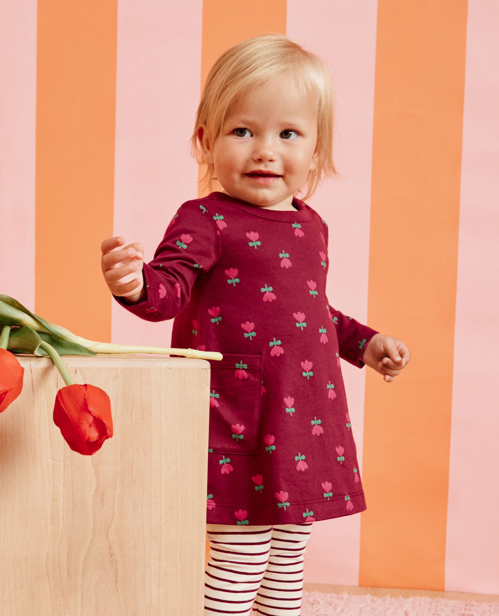 Baby Holiday Long Sleeve Pocket Dress Leggings Set Hanna Andersson