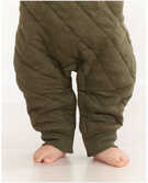 Bby Quilted Overall in Green Olive - main
