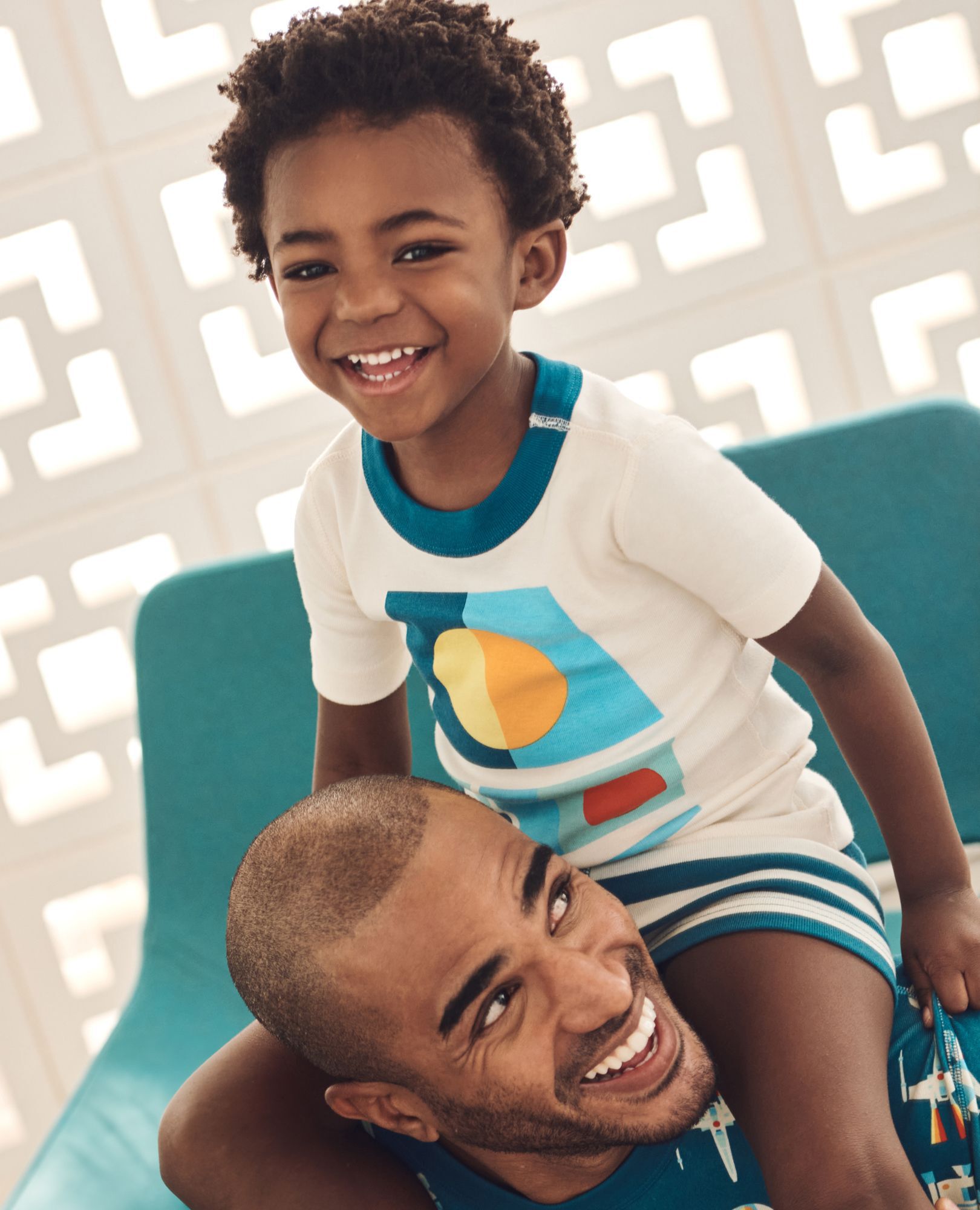 STAR WARS™ HannaJams™ Pajama Set in Star Wars Ships R2-D2 - Navy - main