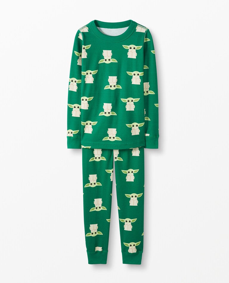 pijp zwaar As Star Wars™ Grogu Long John Pajamas In Organic Cotton | Hanna Andersson