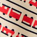 Adult Holiday Flannel Pajama Pants in All Aboard - swatch