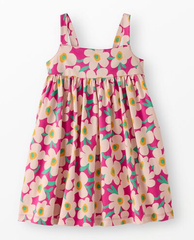 Sleeveless Back Cut Out Dress with Pockets in Bold Poppy - main