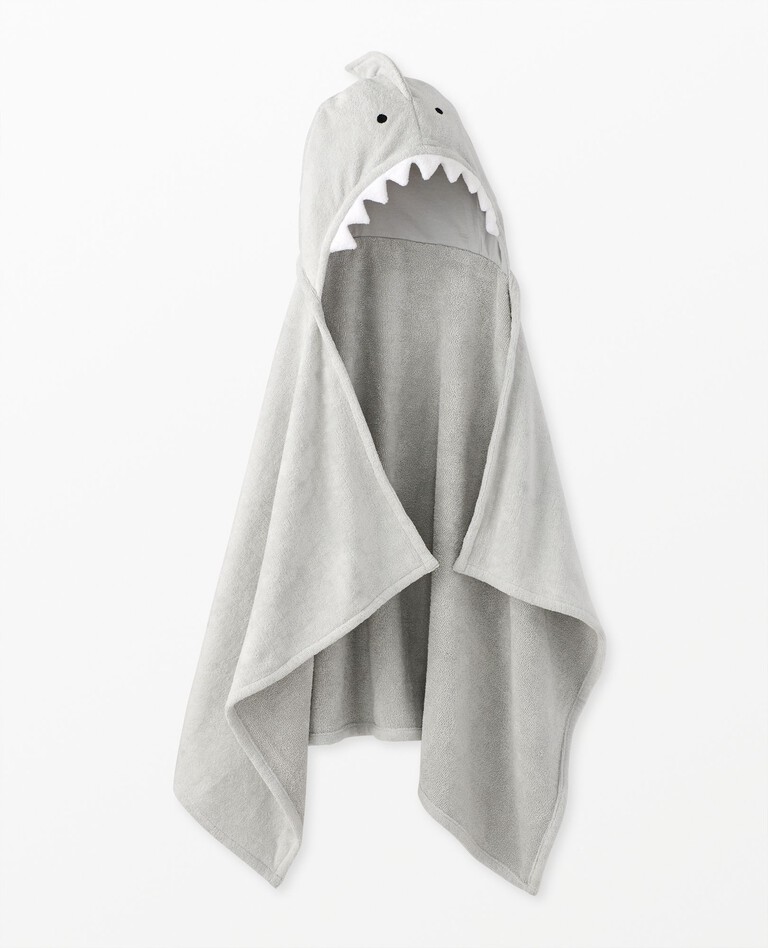 Baby Hooded Towel in Shark Smile - main