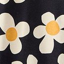 HannaJams™ Pajama Set in Daisy on Black - swatch