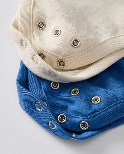 Baby Long Sleeve Bodysuit in Dutch Blue - main