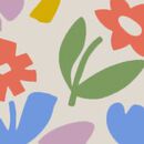 Reversible Skater Dress with Pockets in Picking Flowers - swatch