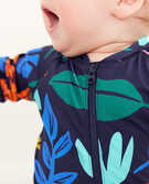 Baby Recycled Rash Guard Suit in Monstera - main