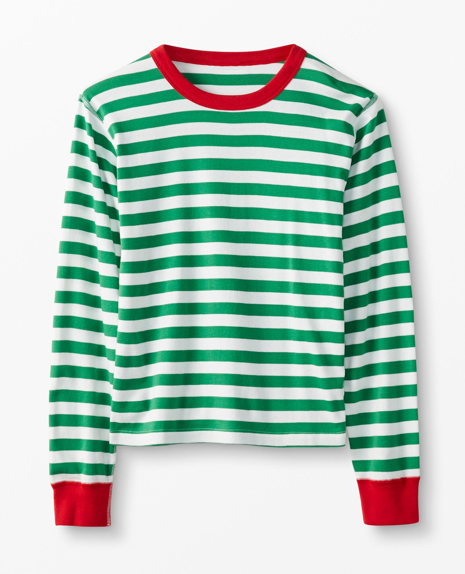 Adult Unisex Striped Long John Pajama Top Hanna Andersson