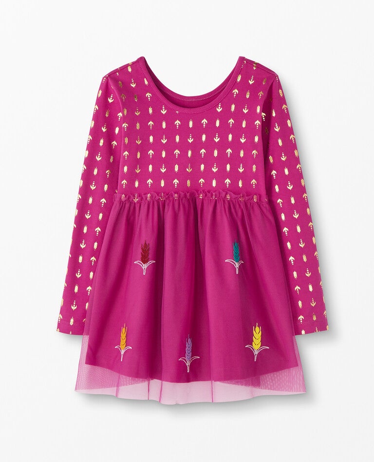 Disney Frozen 2 Anna Dress In Soft Tulle Hanna Andersson