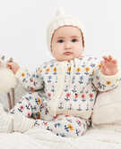 Baby Cardigan In Organic Cotton in Multi - main