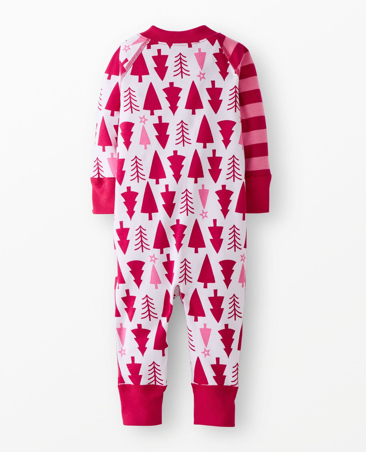 American Girl® Holiday HannaJams™ Sleeper in American Girl Pink Trees & Stripes - main
