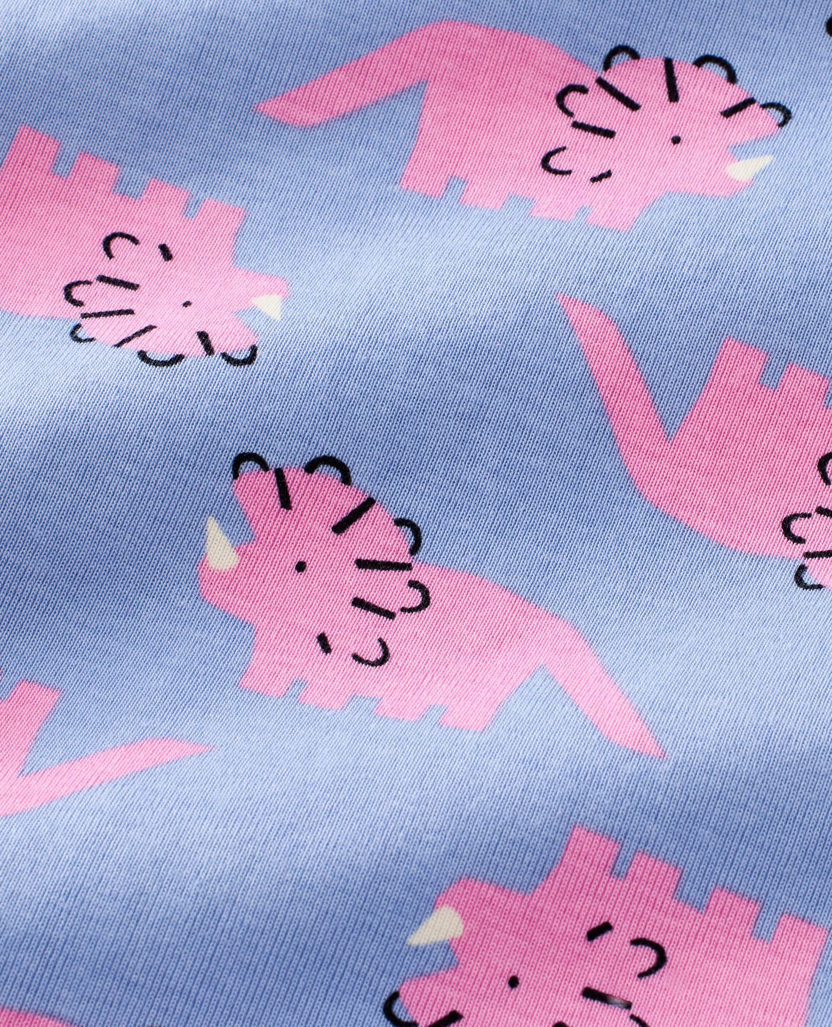 HannaJams™ Pajama Set in Ava the Dino - main