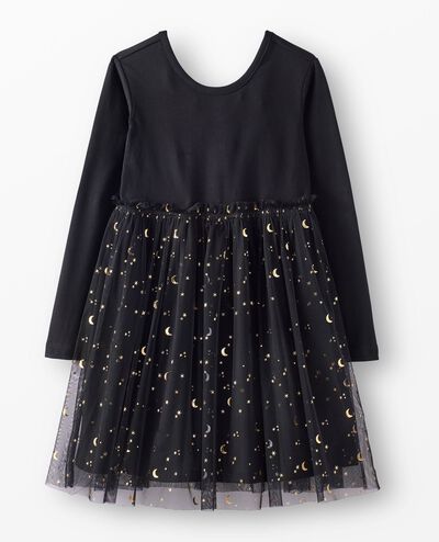 Halloween Tulle Dress in Black - main