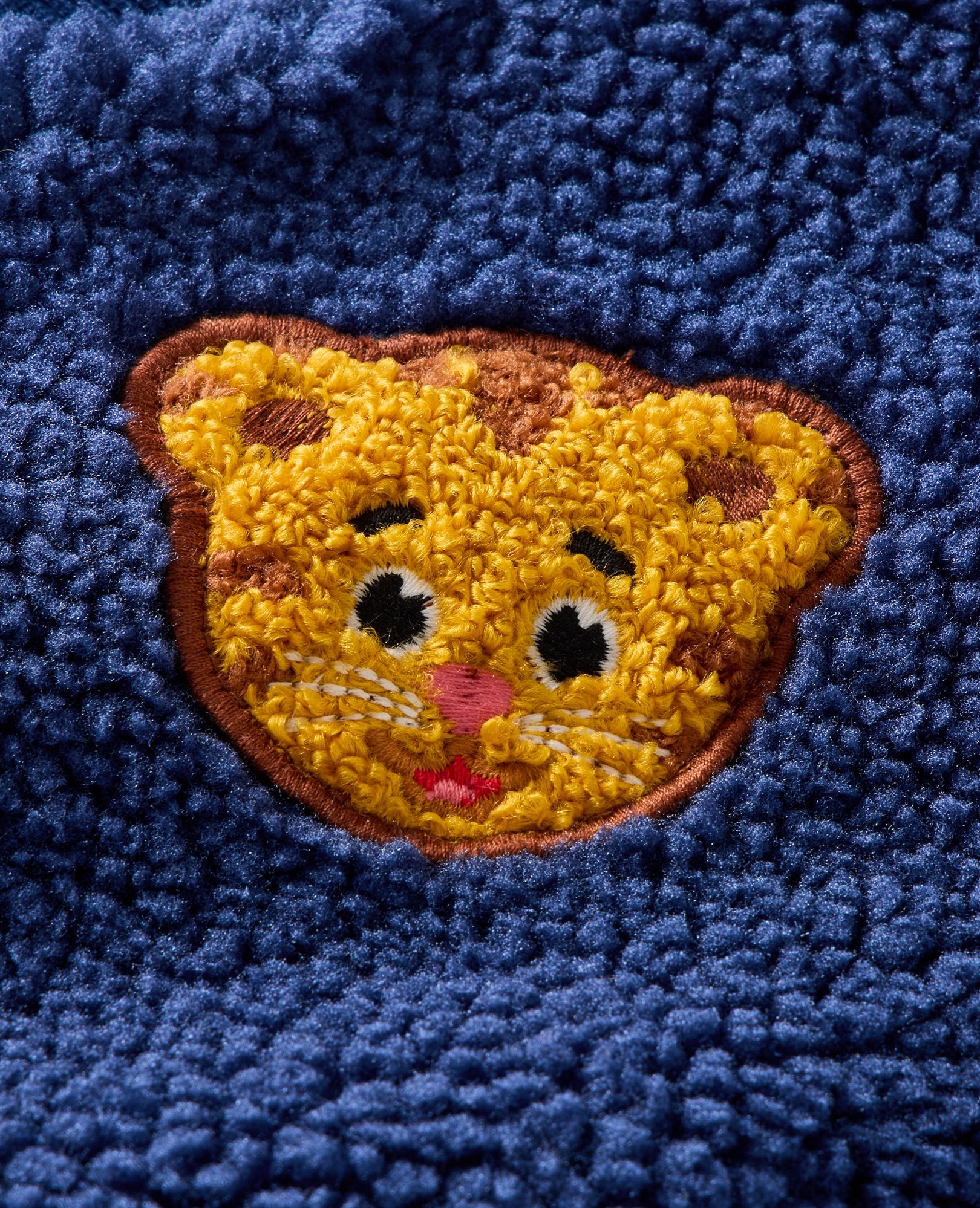 Daniel Tiger Faux Shearling Bomber Jacket in Navy Daniel Tiger - main