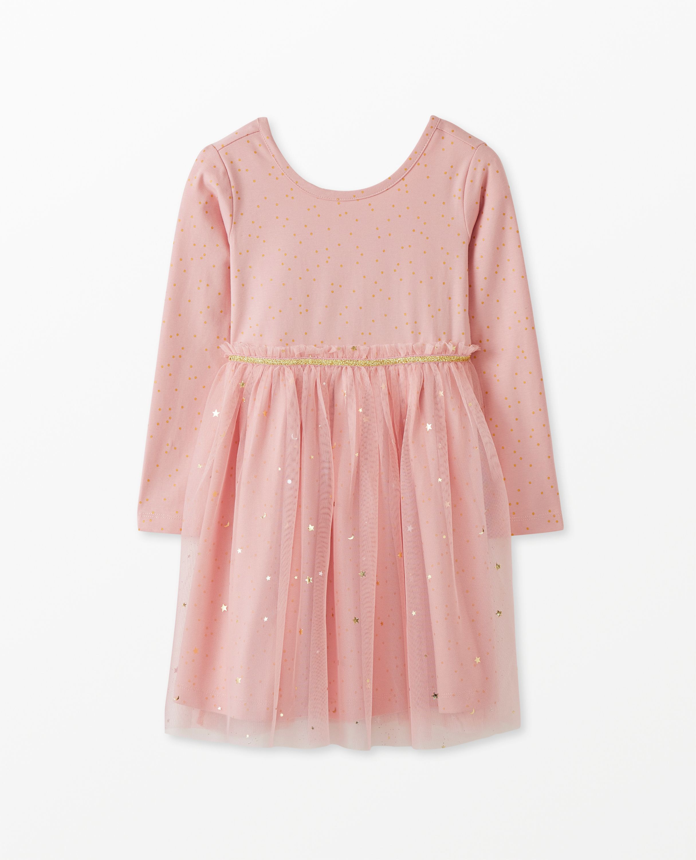 Shimmer skater dress top