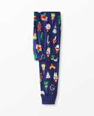 Adult Long John Pant In Organic Cotton in Heirloom Ornaments - main
