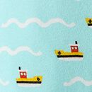 Baby 2-Way Zip Shortie Sleeper in Ahoy Matey - swatch
