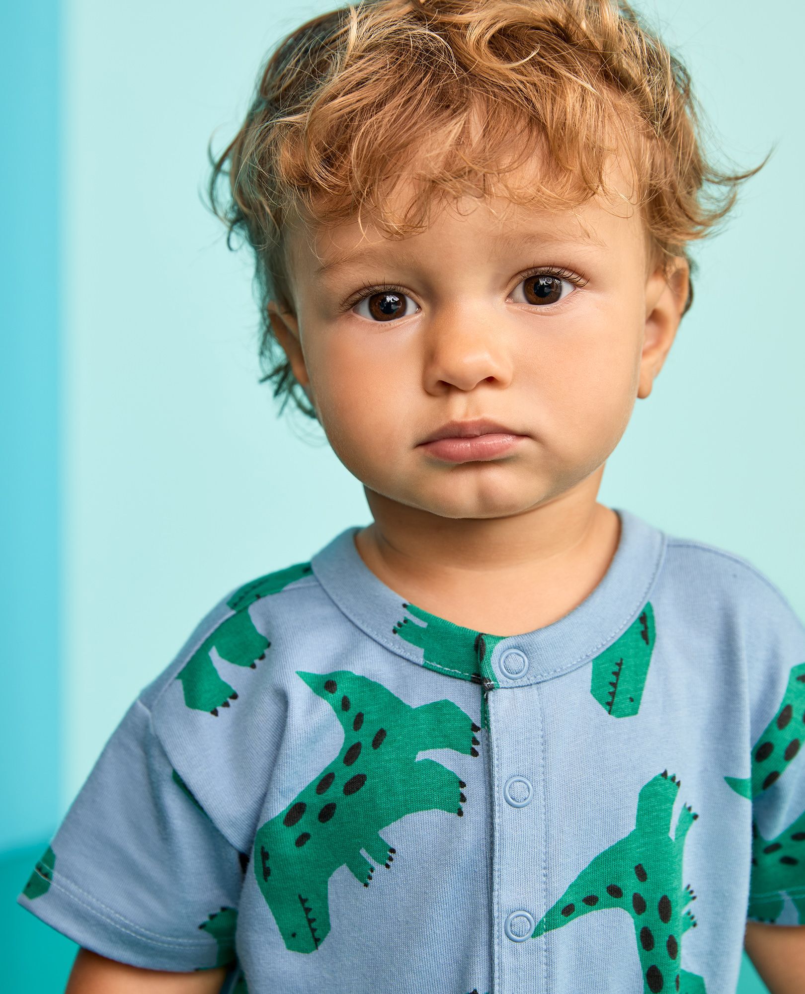 Baby Henley Romper | Hanna Andersson