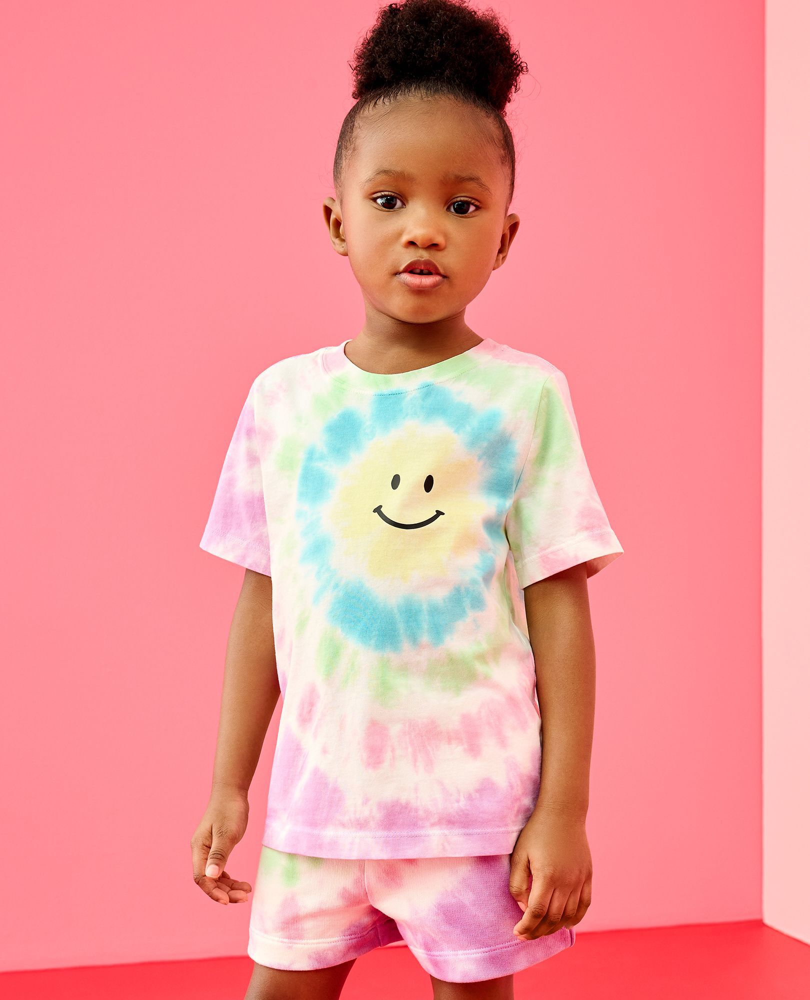 Classic Fit Tie-Dye T-Shirt in Multi Tie Dye - main