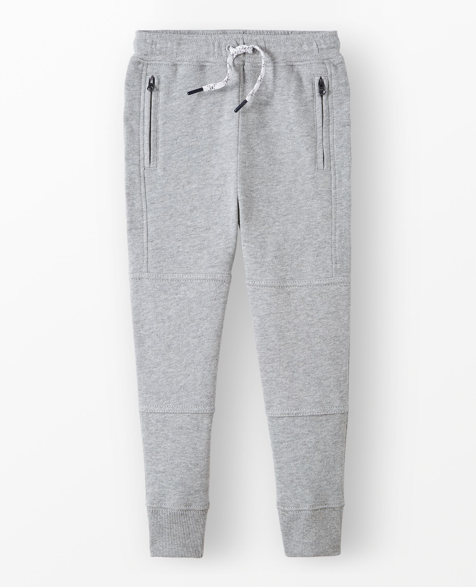 Slim Fit French Terry Double Knee Sweatpants | Hanna Andersson
