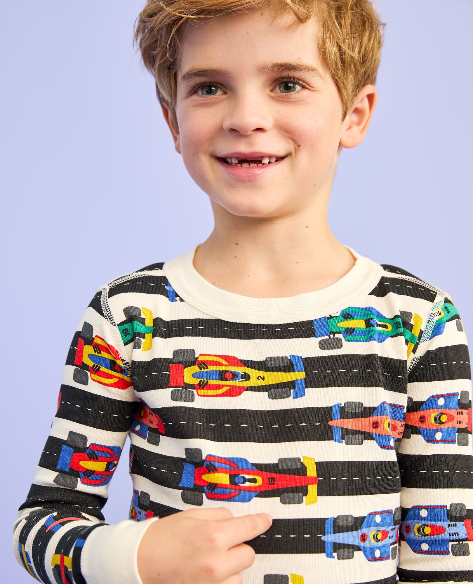 HannaJams™ Pajama Set in Race Day - main