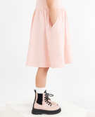 Super Soft Skater Dress in Petal Pink - main