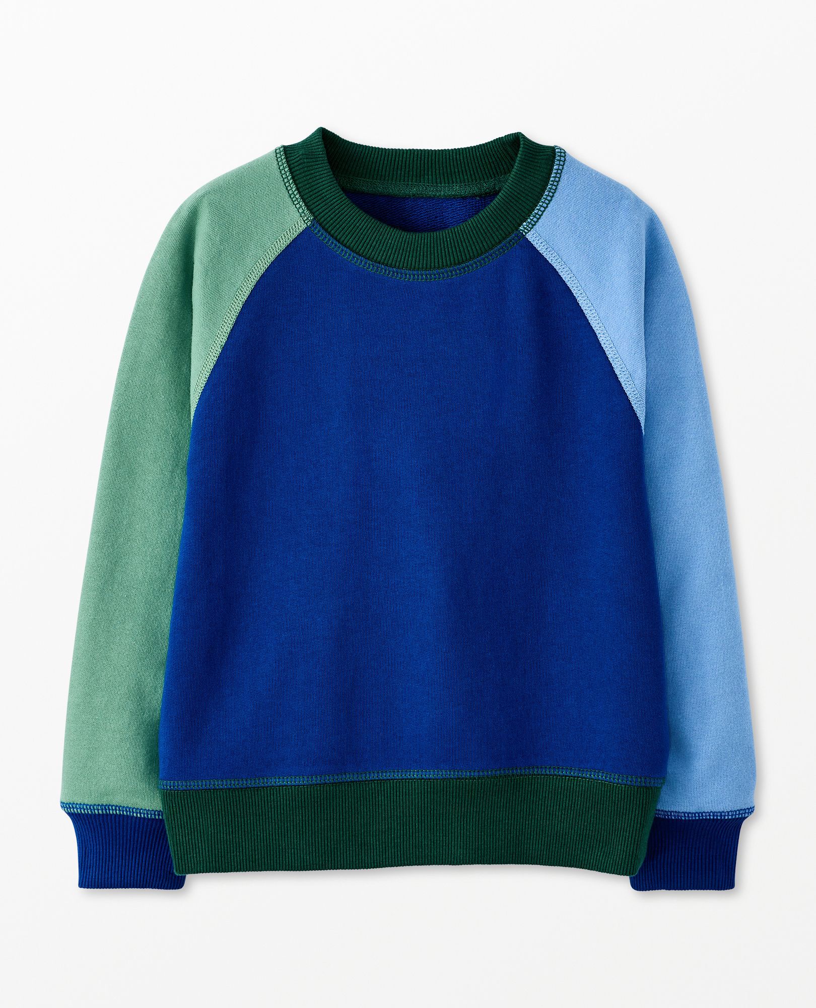 French Terry Colorblock Sweatshirt Hanna Andersson