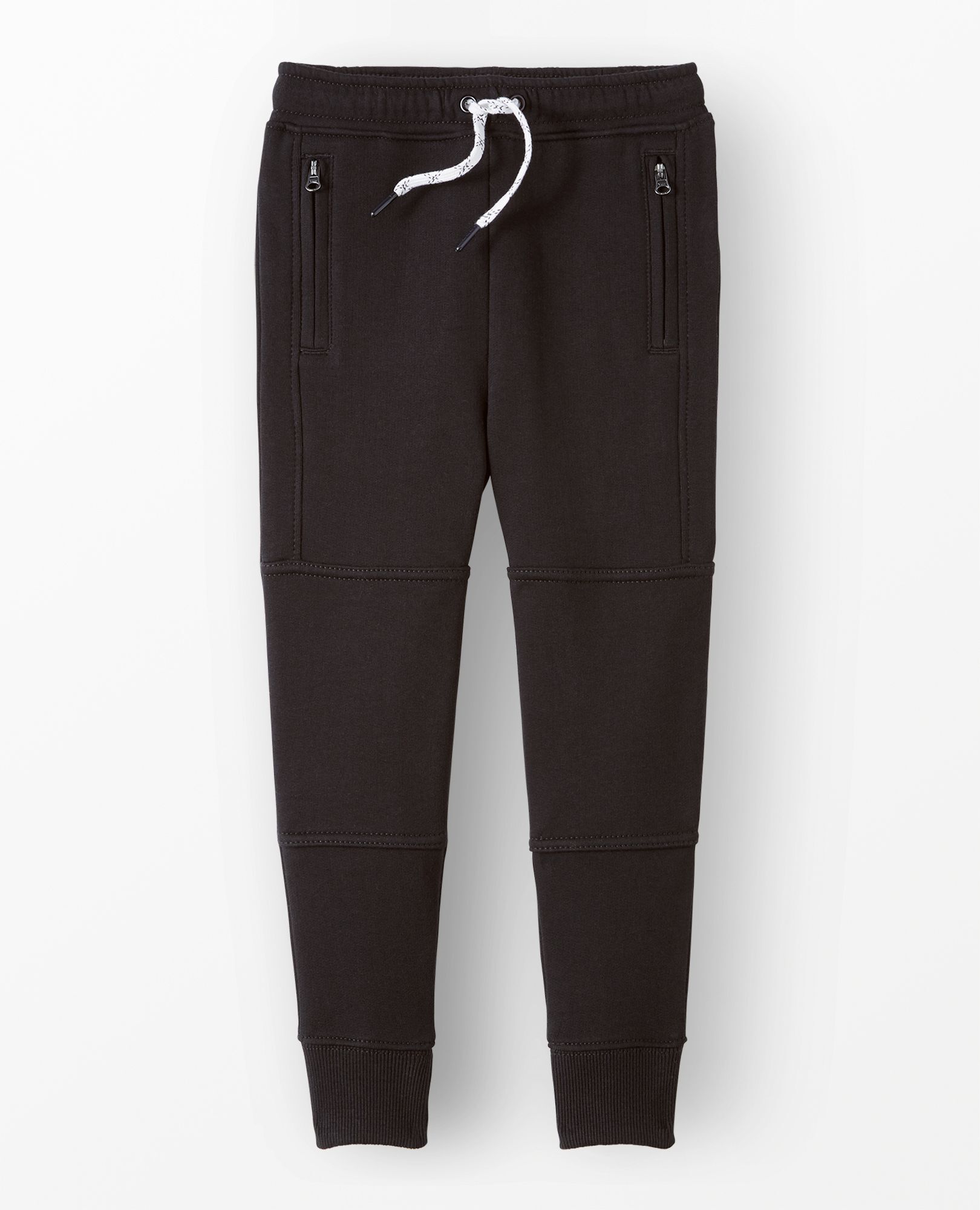 Slim Fit French Terry Double Knee Sweatpants | Hanna Andersson