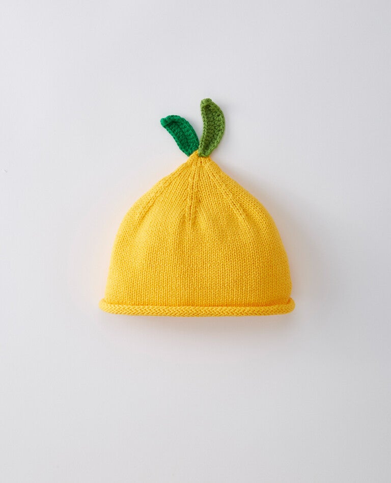 Lemon Sweaterknit Cap In Organic Cotton Hanna Andersson