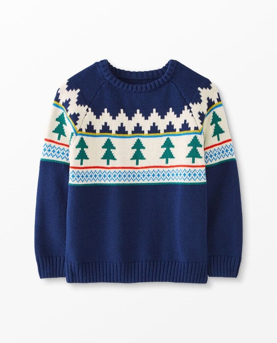 Girls' & Boys' Winter Solstice Holiday Sweater - Size Big Kids 10 by Hanna Andersson