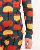 Long John Pajama Set in Candy Apples - main