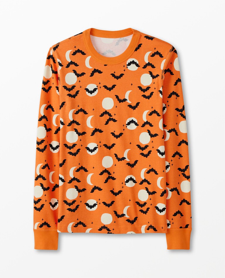 Adult Unisex Halloween Long John Pajama Top in  - main