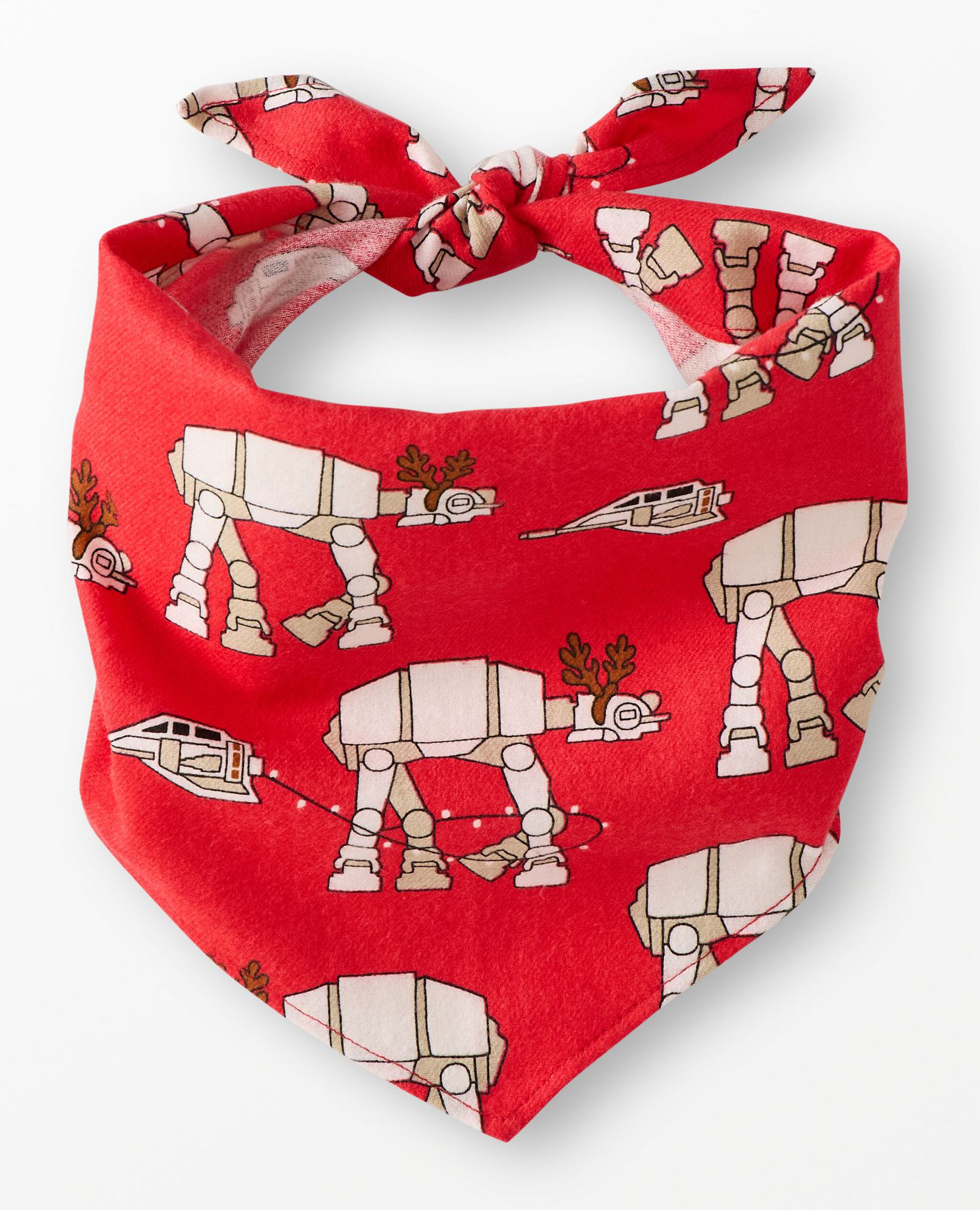 STAR WARS™ Holiday Flannel Dog Bandana in Star Wars AT-AT Walker - main