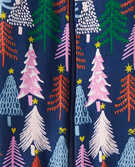Baby Zip Sleeper In Organic Cotton in Twinkly Trees - main