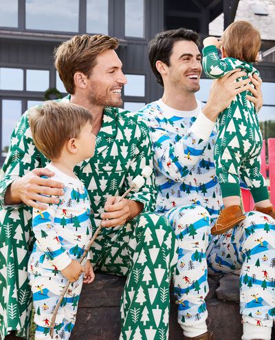 Baby Holiday Zip Sleeper in Winter Green - main