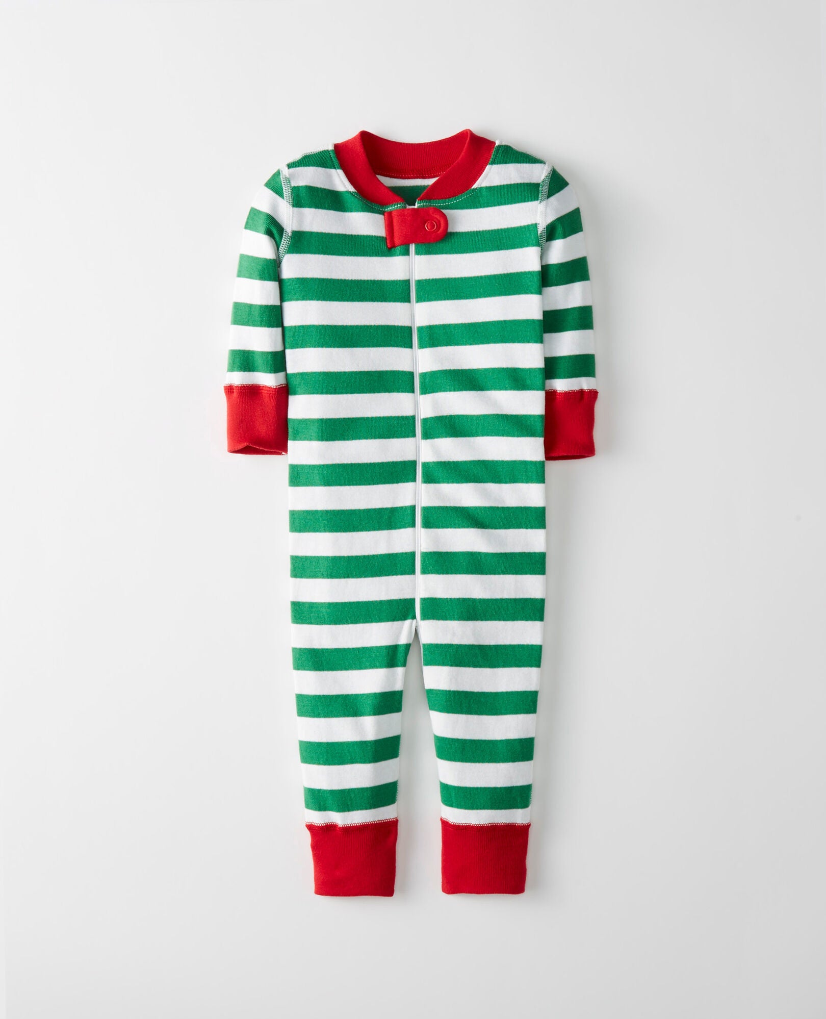 Baby Striped Zip Sleeper