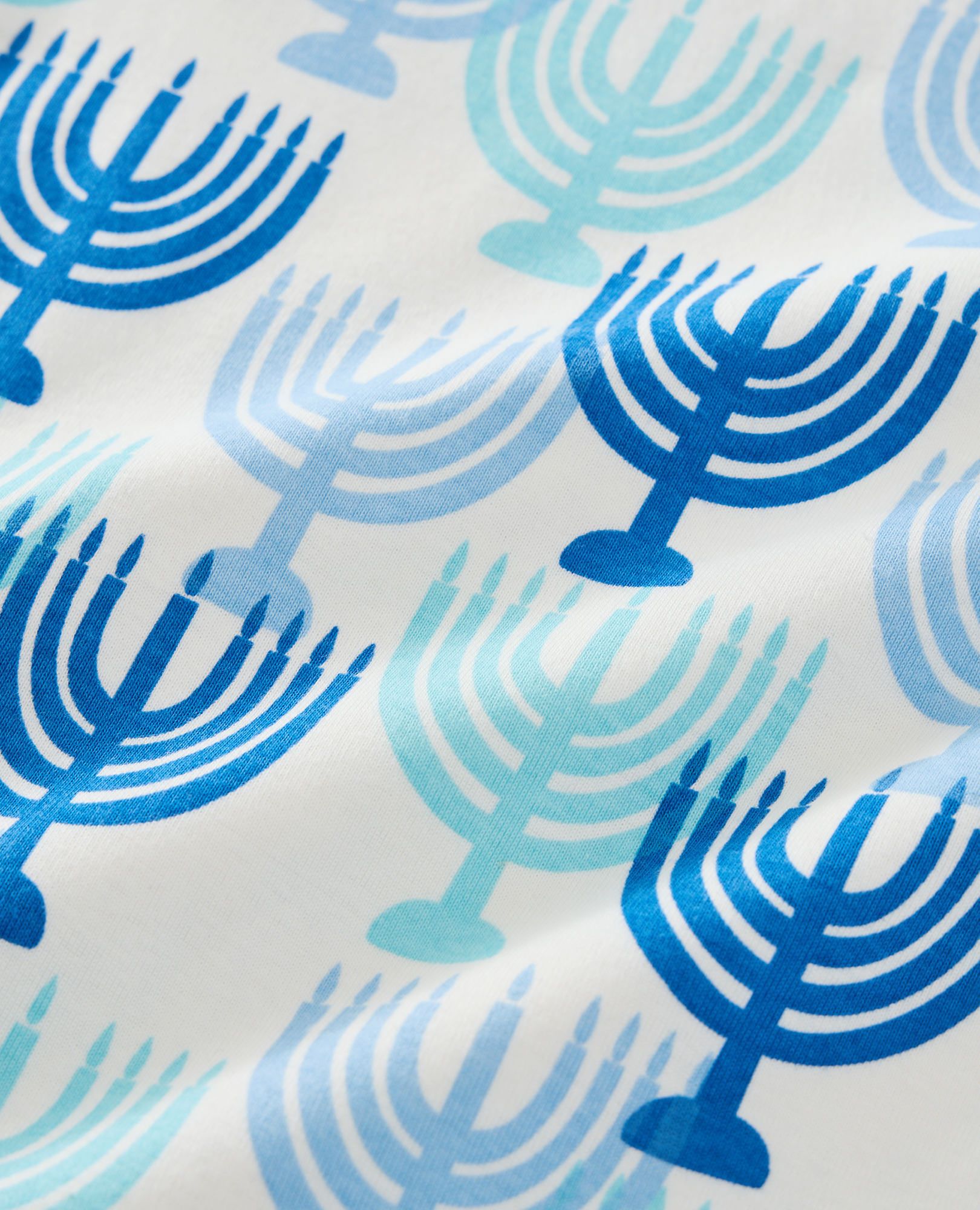 Holiday HannaJams™ Pajama Set in Menorahs - main