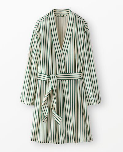 Women's HannaSoft™ Robe in Fir Tree/Ecru - main