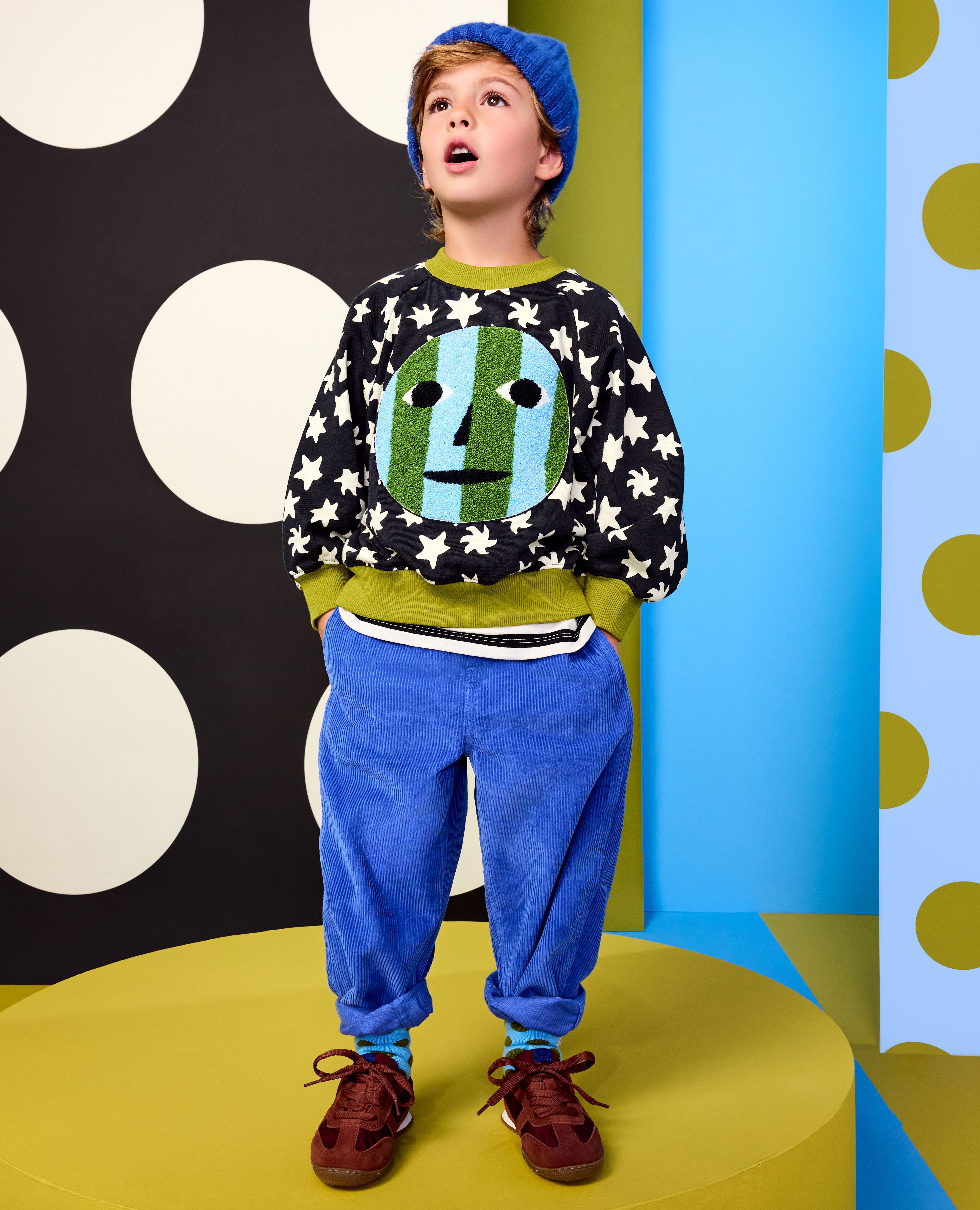Corduroy Pull-On Barrel Pants - thumbnail 6