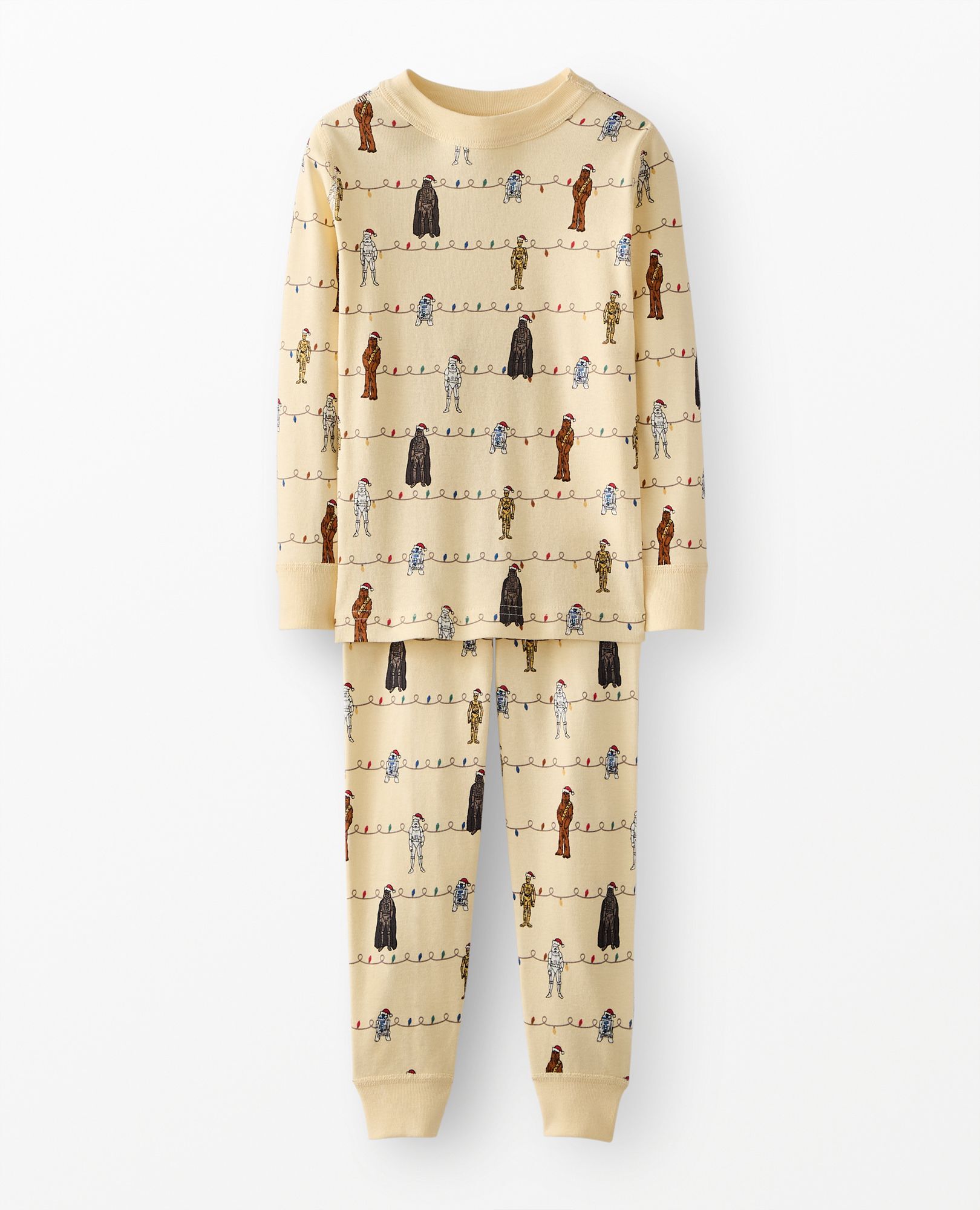 STAR WARS™ Holiday HannaJams™ Pajama Set in Star Wars String Lights - main