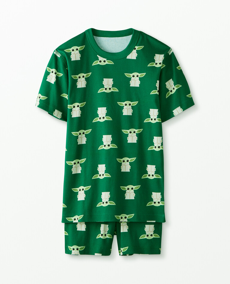 Adult Star Wars™ Grogu Short John Pajamas In Organic Cotton in The Child - main