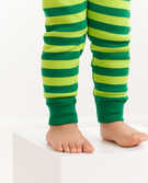 Sesame Street Long John Pajamas In Organic Cotton in Oscar the Grouch - main