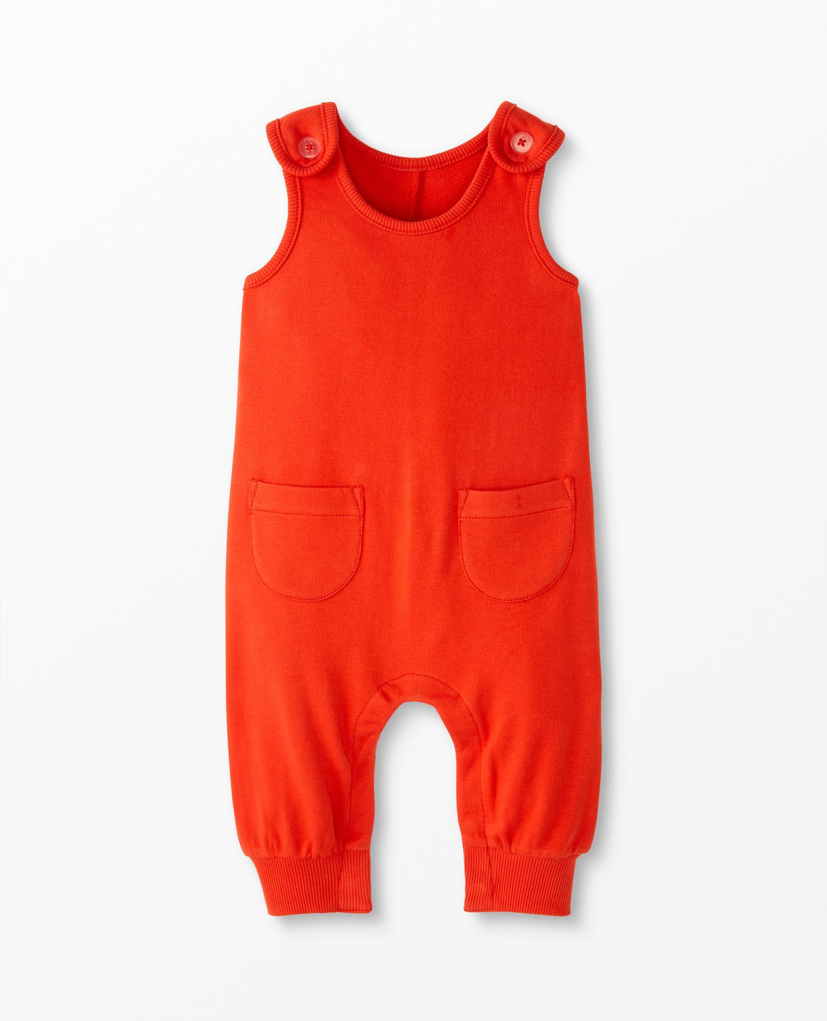 Baby French Terry Overalls | Hanna Andersson