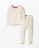 Reversible Pullover & Pant Set in Oat Heather - main