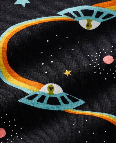 HannaJams™ Pajama Set in Out of This World on Black - main