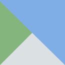 Colorblock Rashguard Top in Multi Colorblock - swatch