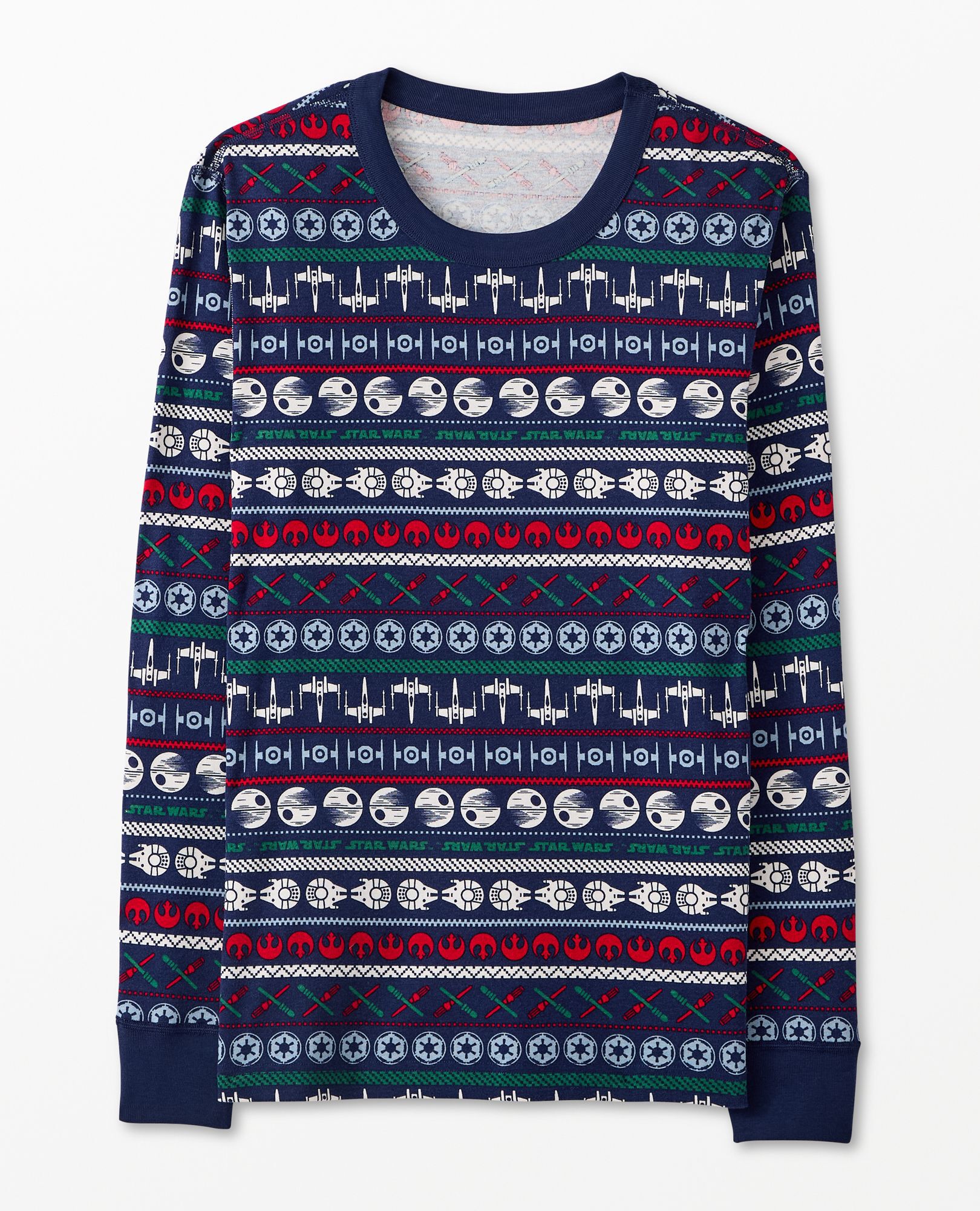 Women s STAR WARS Holiday Long John Pajama Top Hanna Andersson