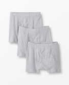 Boxer Briefs In Organic Cotton 3-Pack in Heather Grey - main