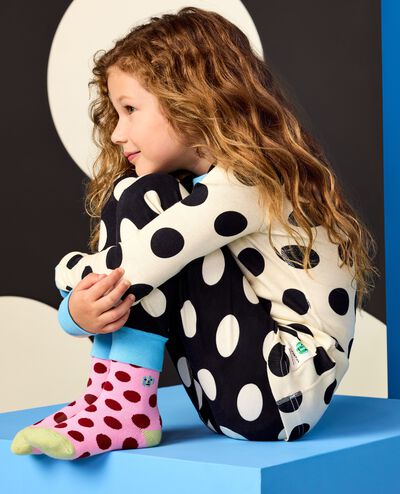 Dusen Dusen HannaJams™ Pajama Set in Sweet Corn/Caviar Dots - main